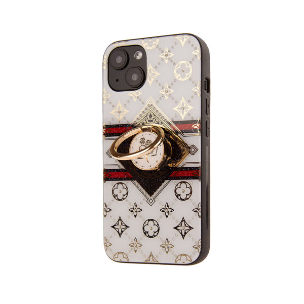 For Apple iPhone 13 Fashion Case with Ring holder