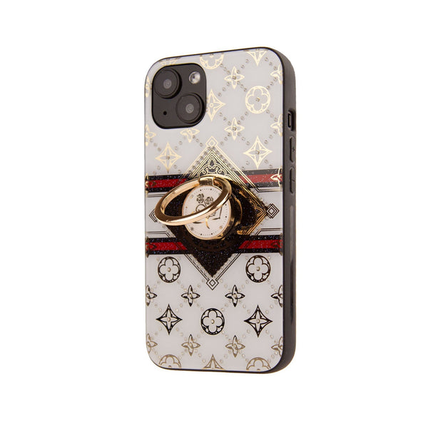 For Apple iPhone 14 Fashion Case with Ring holder