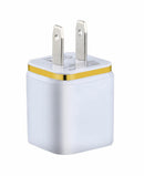 USB Full 1A Fast Power Adapter AC Double Dual Home Wall Charger Plug for iPhone Samsung LG Motorola