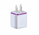 USB Full 1A Fast Power Adapter AC Double Dual Home Wall Charger Plug for iPhone Samsung LG Motorola