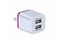 USB Full 1A Fast Power Adapter AC Double Dual Home Wall Charger Plug for iPhone Samsung LG Motorola