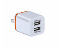 USB Full 1A Fast Power Adapter AC Double Dual Home Wall Charger Plug for iPhone Samsung LG Motorola