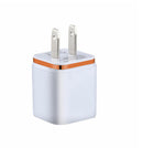 USB Full 1A Fast Power Adapter AC Double Dual Home Wall Charger Plug for iPhone Samsung LG Motorola