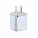 USB Full 1A Fast Power Adapter AC Double Dual Home Wall Charger Plug for iPhone Samsung LG Motorola