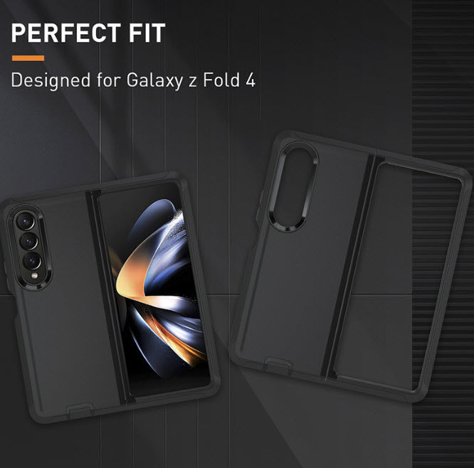 For Samsung Galaxy Z Fold 4 Shockproof Case Clip Rugged