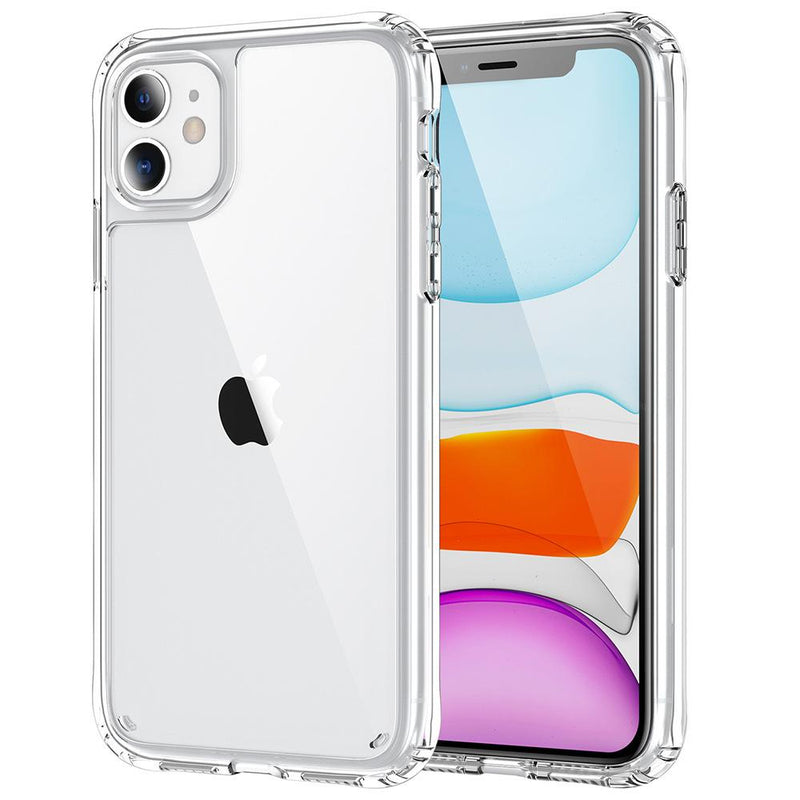 Clear Hard Acrylic Shockproof Antiscratch Case Cover for Apple iphone 12 6.1"