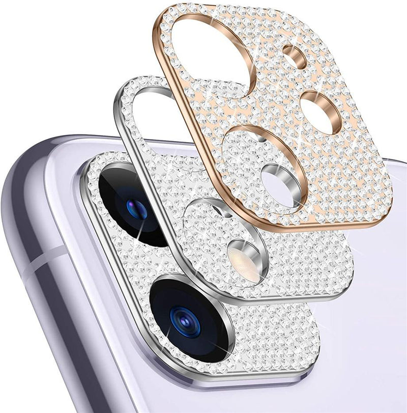 Bling Luxury Glitter Diamond Back Camera lens protector For iphone 14/ 14 Plus