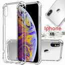 Clear Hard Acrylic Shockproof Antiscratch Case Cover for Apple iphone XR